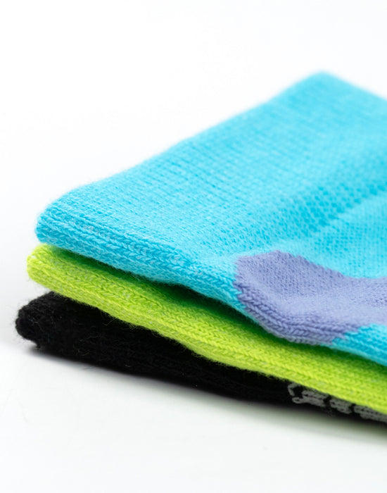 Disney Monsters Inc Mike & Sully Mens Multicoloured Calf Socks Set of 3