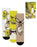 Shrek Multi Character Unisex Multicoloured Calf Socks Set of 3