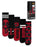 Marvel Deadpool Mens Black Calf Socks Set of 5