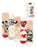 Disney Minnie Mouse Womens Beige Calf Socks Set of 5