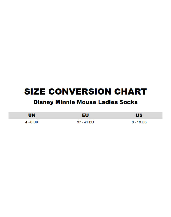 Disney Minnie Mouse Womens Beige Calf Socks Set of 5