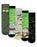 Rick And Morty Multi Character Mens Green Calf Socks Set of 5