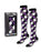 Monster High Argyle Skulls Womens Purple Knee-Length Socks