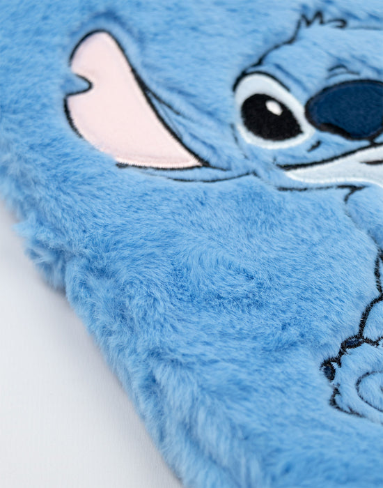 Disney Stitch Unisex Blue Hot Water Bottle With Eye Mask and Socks