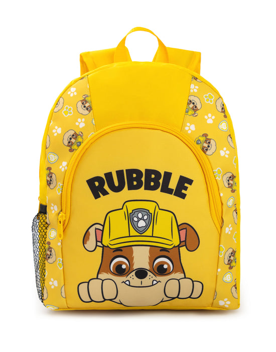 Paw Patrol Rubble Unisex Kids Yellow Backpack