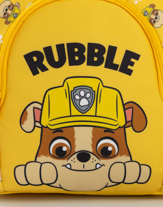 Paw Patrol Rubble Unisex Kids Yellow Backpack