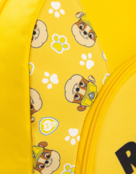 Paw Patrol Rubble Unisex Kids Yellow Backpack