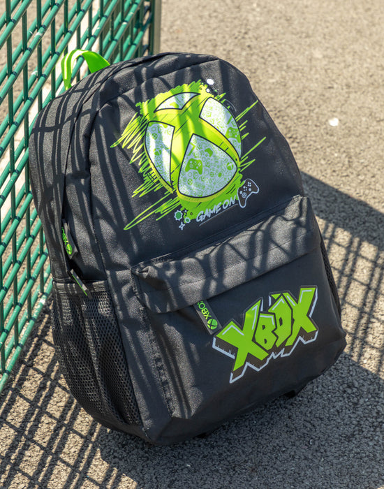 Xbox Logo Unisex Kids Black Backpack