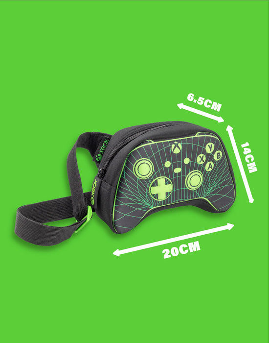 Xbox Logo Unisex Kids Black Cross Body Bag