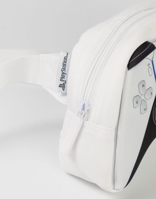 PlayStation Logo Unisex Kids White Cross Body Bag