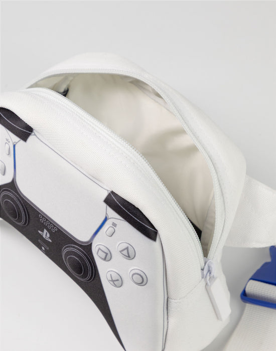 PlayStation Logo Unisex Kids White Cross Body Bag