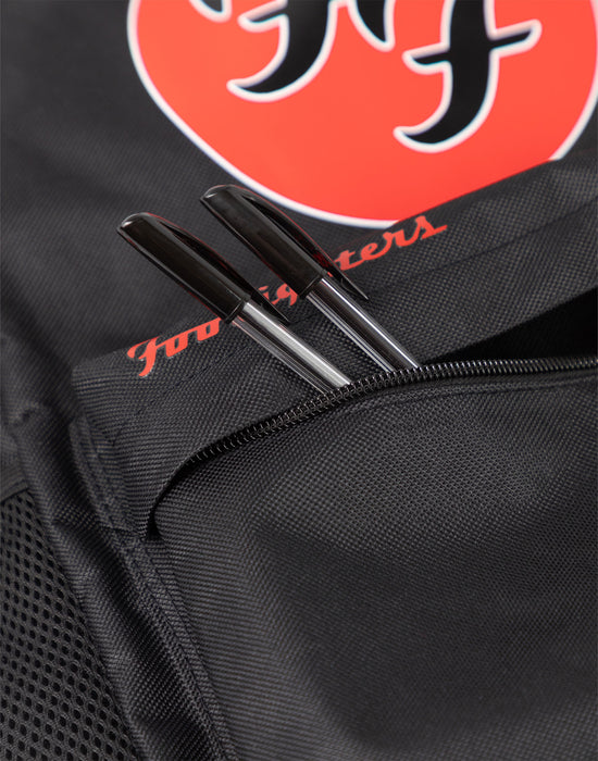 Foo Fighters Logo Unisex Black Backpack