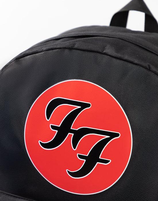 Foo Fighters Logo Unisex Black Backpack