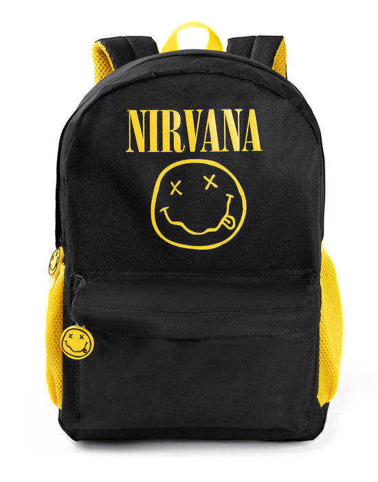 Nirvana Logo Unisex Black Backpack