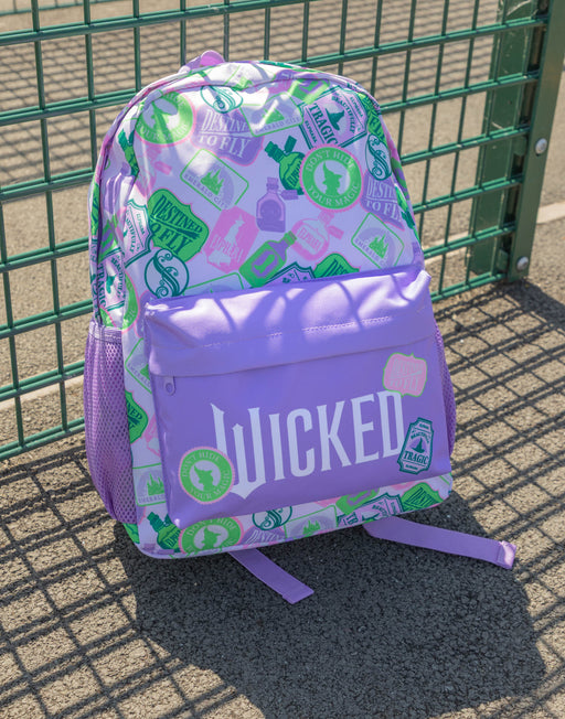 Wicked Icons Girls Purple Backpack