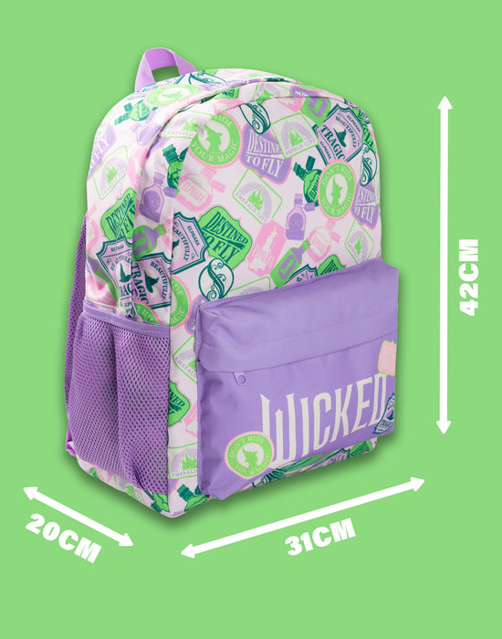Wicked Icons Girls Purple Backpack