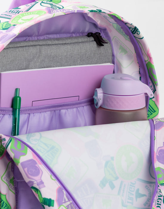 Wicked Icons Girls Purple Backpack