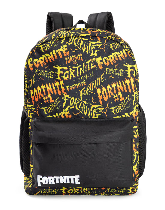 Fortnite Logo Unisex Kids Black Backpack