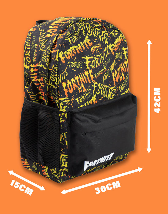 Fortnite Logo Unisex Kids Black Backpack