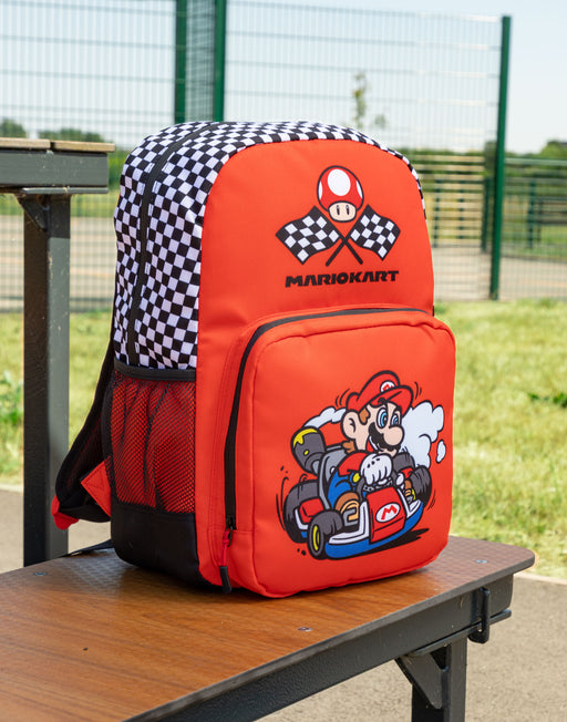 Nintendo Mario Unisex Kids Red Backpack