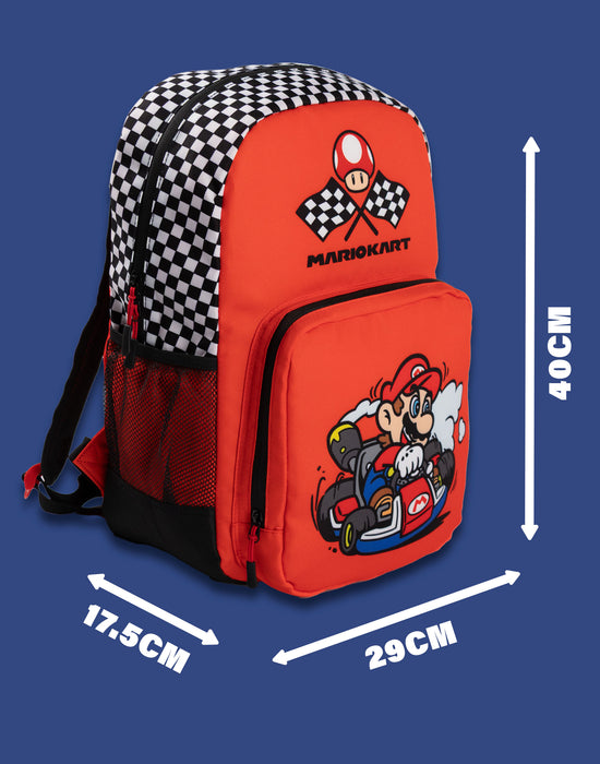 Nintendo Mario Unisex Kids Red Backpack