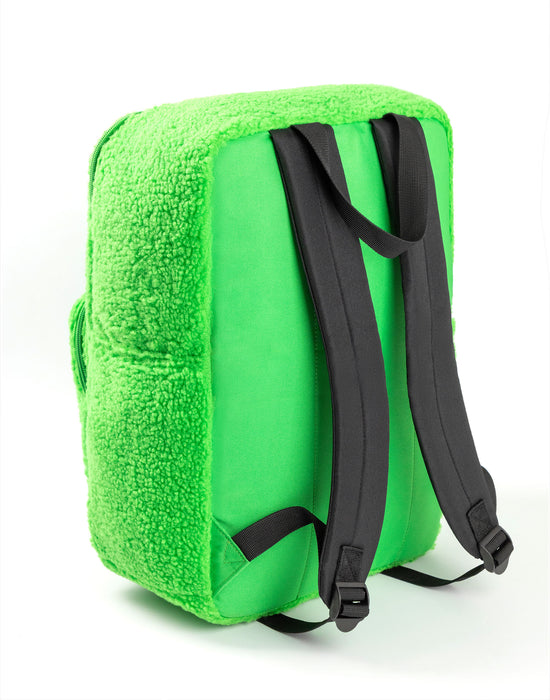 Minecraft Logo Unisex Kids Green Backpack
