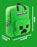 Minecraft Logo Unisex Kids Green Backpack
