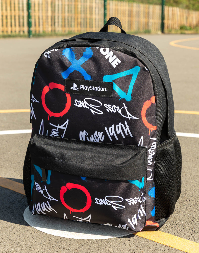 PlayStation Logo Unisex Kids Multicoloured Backpack