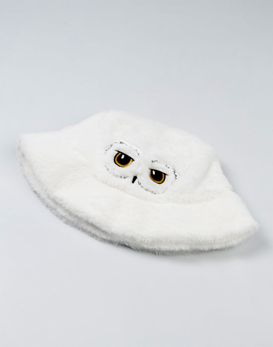Harry Potter Hedwig Unisex White Bucket Hat