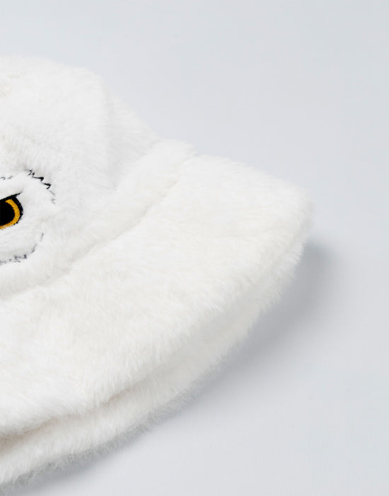 Harry Potter Hedwig Unisex White Bucket Hat