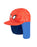 Spiderman Character Boys Red Fitted Curved Peak Cap