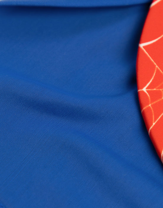 Spiderman Character Boys Red Fitted Curved Peak Cap