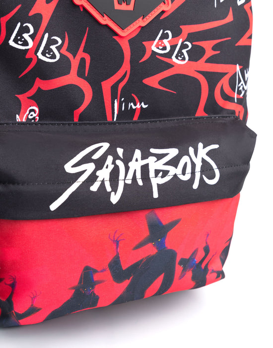 KPop Demon Hunters Saja Boys Boys Black Backpack