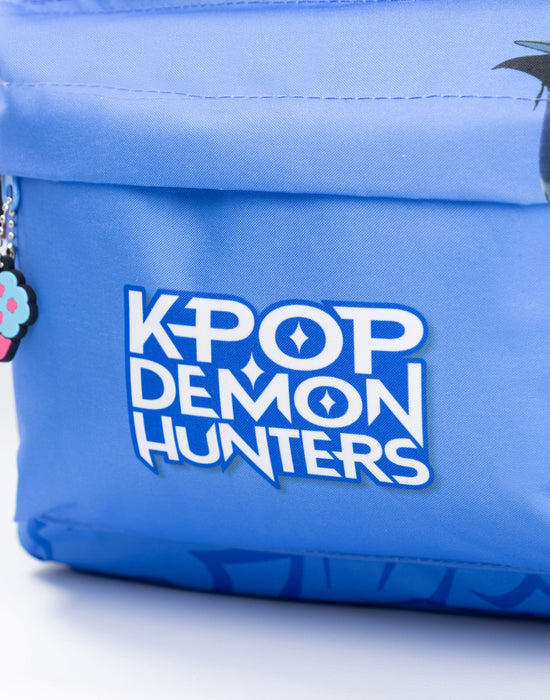 KPop Demon Hunters Derpy Tiger Unisex Kids Blue Backpack