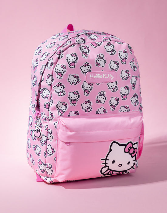 Hello Kitty Character Girls Pink Backpack