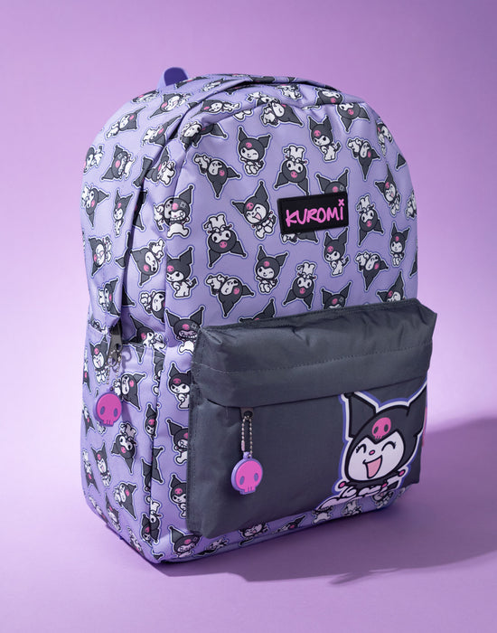 Hello Kitty & Friends Kuromi Girls Purple Backpack