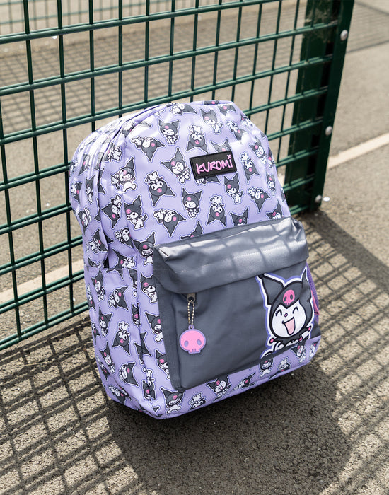 Hello Kitty & Friends Kuromi Girls Purple Backpack