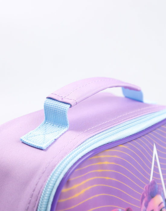 K-Pop Demon Hunters Character Girls Multicoloured Lunch Bag Bottle and 3 Snack Pot