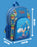 Sonic the Hedgehog Character Boys Blue Backpack