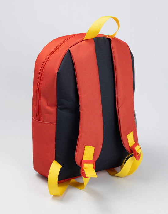 Hot Wheels Checker Board Boys Red Backpack
