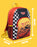 Hot Wheels Checker Board Boys Red Backpack