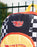 Hot Wheels Checker Board Boys Red Backpack