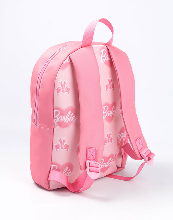 Barbie Heart Girls Pink Backpack
