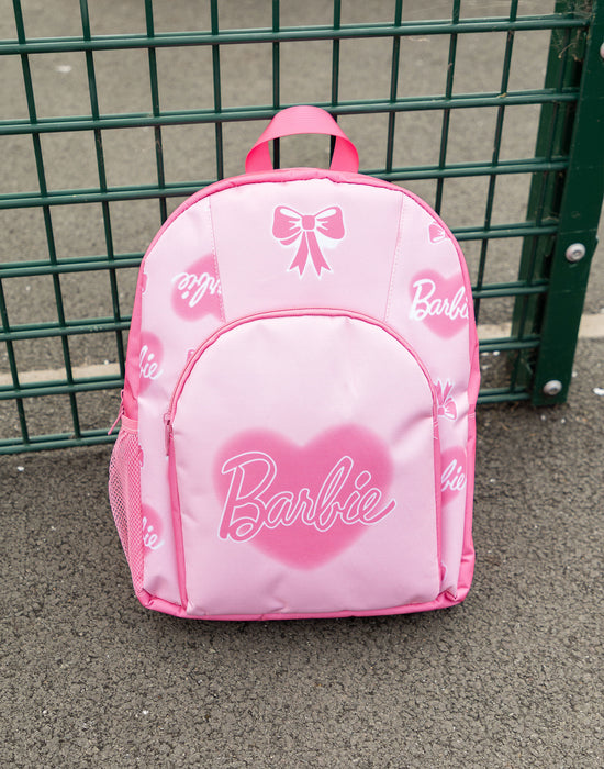 Barbie Heart Girls Pink Backpack