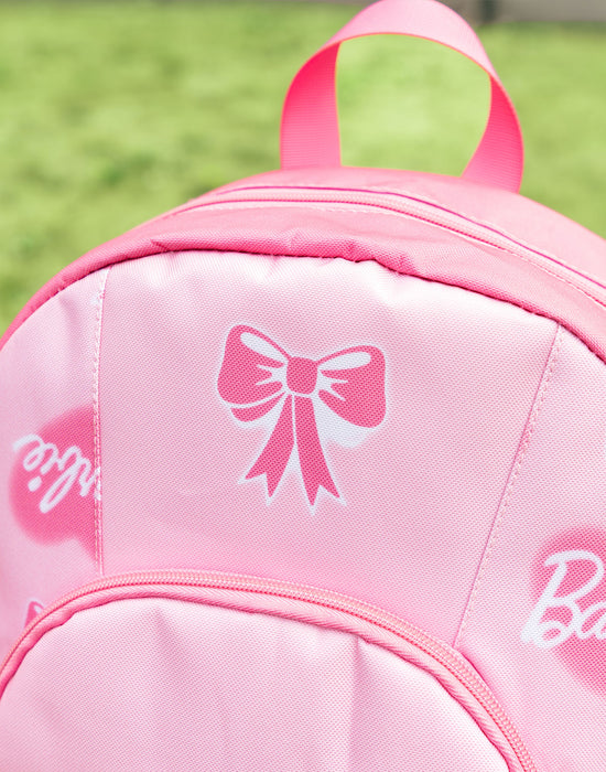 Barbie Heart Girls Pink Backpack