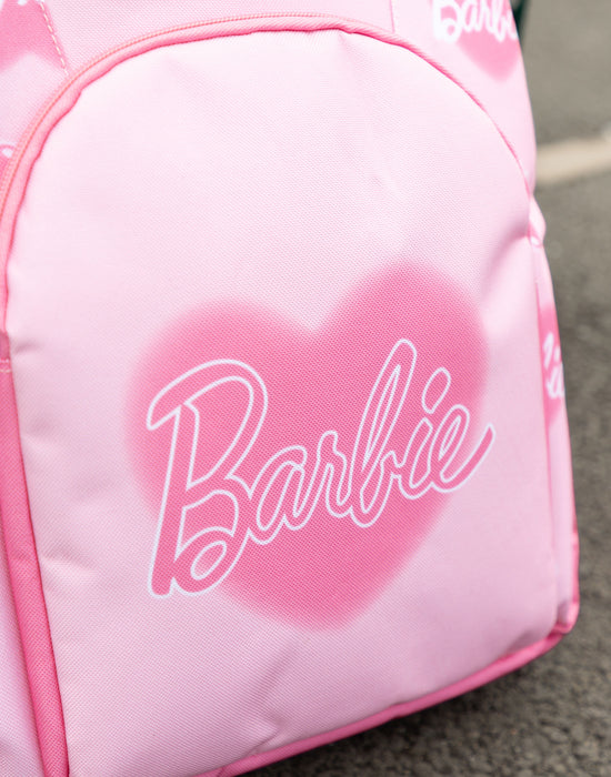 Barbie Heart Girls Pink Backpack