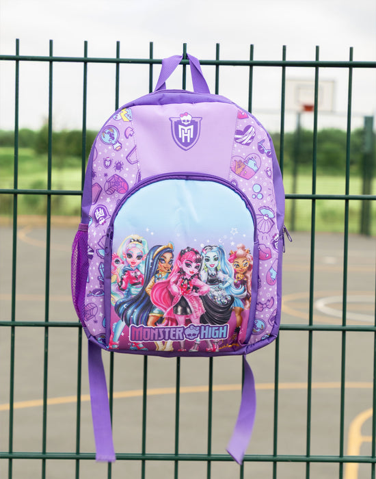 Monster High Character Girls Purple Backpack