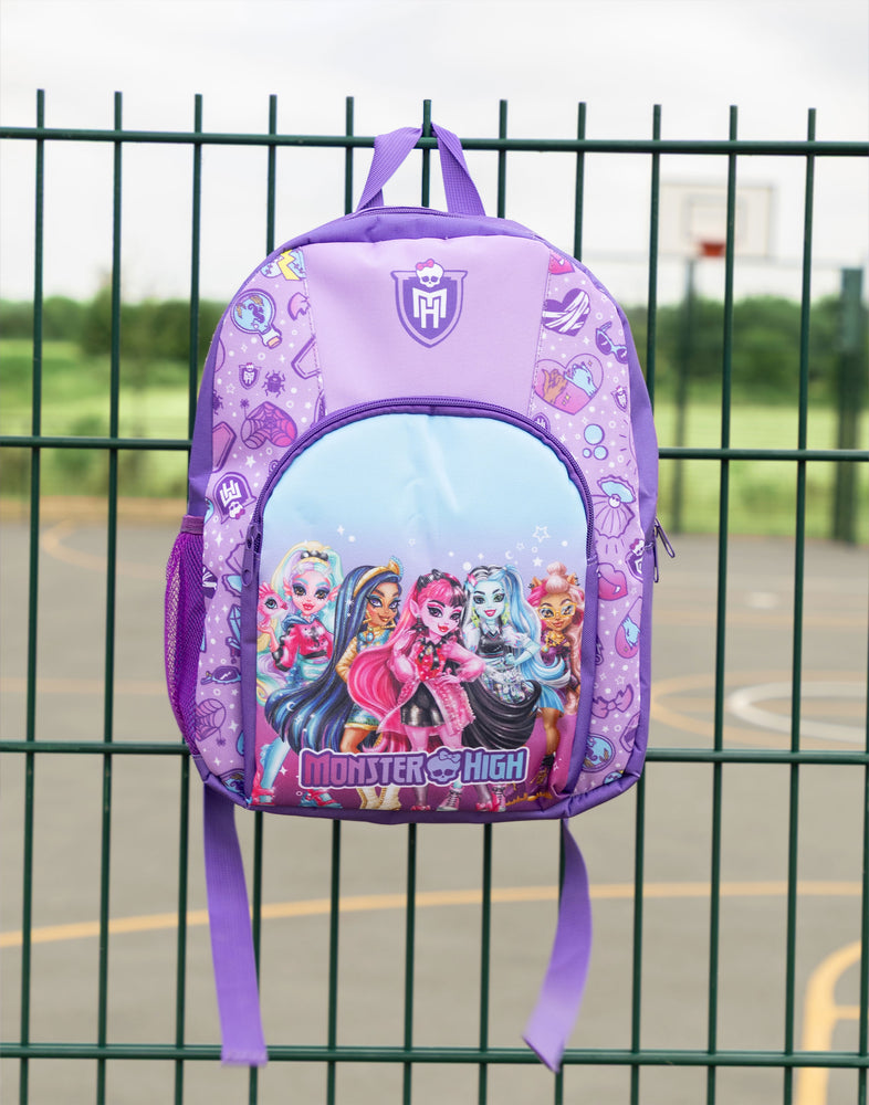 Monster High Character Girls Purple Backpack