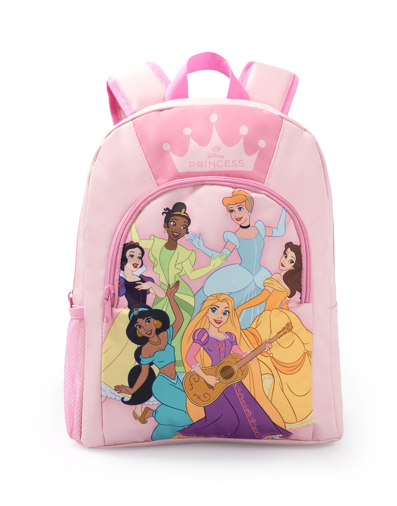 Disney Princess Crown Girls Pink Backpack