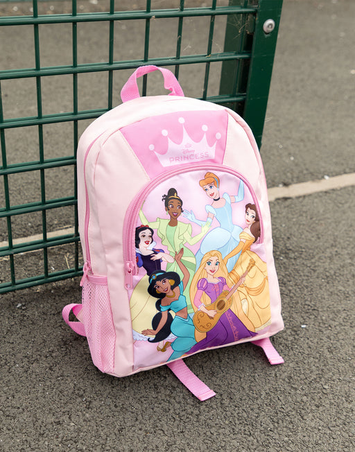 Disney Princess Crown Girls Pink Backpack — Vanilla Underground